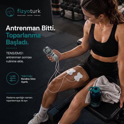 Şarjlı TENS/EMS Masaj Fizik Tedavi Cihazı